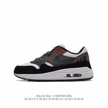 公司级 耐克 Nike Air Max 1 男女子运动鞋 从法国建筑中汲取设计灵感，兼具运动风范和时尚格调，是此系列起初搭载 Air 的鞋款。疾速外观、经典缓震 - 点击图像关闭