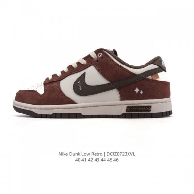 公司级 耐克 Nike Dunk Low Retro 运动鞋复古板鞋2025年新款 男鞋，作为 80 年代经典篮球鞋款，起初专为硬木球场打造，后来成为席卷街头的