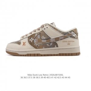 耐克 Nike Dunk Low Retro 运动鞋复古板鞋。作为 80 年代经典篮球鞋款，起初专为硬木球场打造，后来成为席卷街头的时尚标杆，现以经典细节和复古