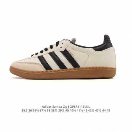 阿迪达斯 德训鞋 Adidas Originals Samba Og Shoes 经典运动鞋小白鞋 T头鞋 男女鞋 彰显休闲摩登风情的时尚经典鞋。它诞生于50年 - 点击图像关闭