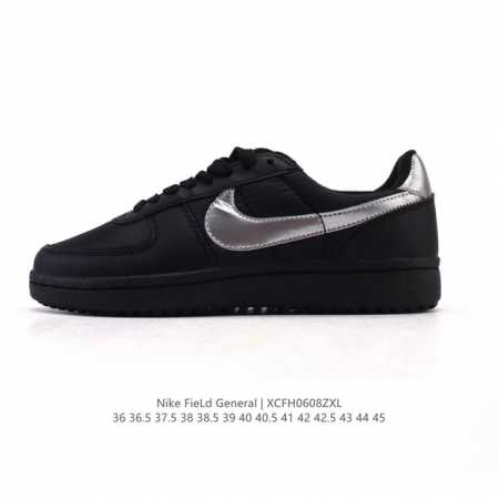 耐克烽火Nike Field General 82 Sp 低帮复古篮球鞋 这款专为烤架战士设计的运动鞋采用 1982 年经典的白 红 黑配色，采用皮革和弹道尼龙 - 点击图像关闭