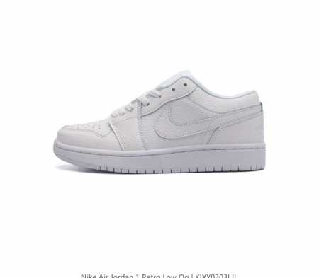 耐克 乔丹air Jordan 1 Low Aj1 乔1 乔丹1代aj1 低帮复古文化休闲运动篮球鞋 从1985 年面世的元年款汲取设计灵感 采用简洁大方的经典 - 点击图像关闭