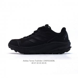200 【公司级】阿迪达斯 （Adidas） Trail Rider Trail Shoes 户外越野跑鞋耐磨舒适休闲运动鞋，厚底增高老爹鞋。这款Adidas