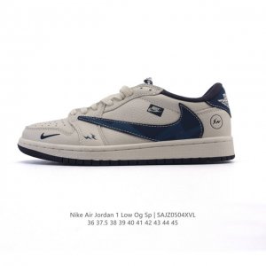 公司级 耐克 乔丹Air Jordan 1 Low Aj1 乔1 乔丹1代Aj1 倒钩 低帮复古文化休闲运动篮球鞋。从1985 年面世的元年款汲取设计灵感，采用