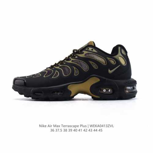 Nike 耐克 男女子休闲鞋气垫缓震跑步鞋 Air Max Terrascape Plus 运动鞋 造型超讨喜！鞋面以帆布和织物材质包裹，保证了轻薄透气，更适合
