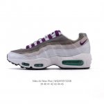 nike 耐克 男子休闲鞋气垫缓震跑步鞋 Air Max plus 运动鞋 造型超讨喜 鞋面以帆布和织物材质包裹 保证了轻薄透气 更适合夏季穿着 鞋侧 鱼骨 形