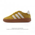 公司级 阿迪达斯 Adidas Barreda 考拉派对 复古休闲 清新 舒适百搭 德训鞋 T字头 防滑耐磨 低帮 板鞋 男女同款运动鞋。鞋头加宽设计提升了穿着