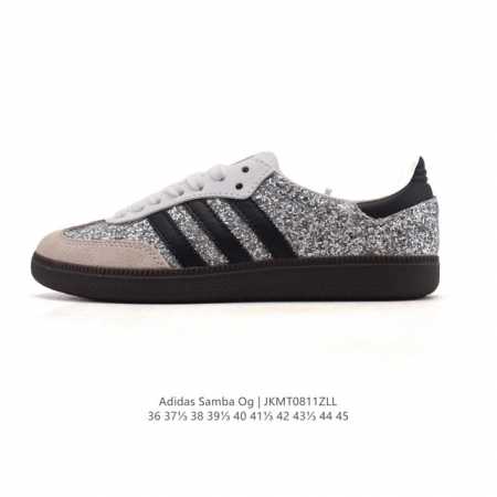 阿迪达斯 德训鞋 Adidas Originals Samba Og Shoes 经典运动鞋小白鞋 T头鞋 男女士板鞋 彰显休闲摩登风情的时尚经典鞋。它诞生于5 - 点击图像关闭