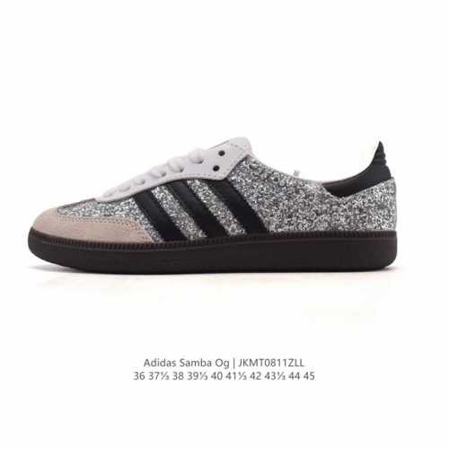 阿迪达斯 德训鞋 Adidas Originals Samba Og Shoes 经典运动鞋小白鞋 T头鞋 男女士板鞋 彰显休闲摩登风情的时尚经典鞋。它诞生于5