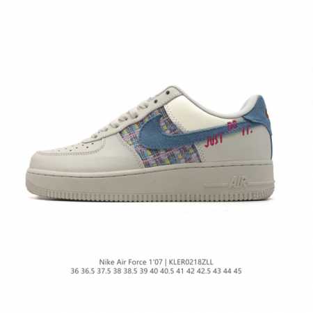 耐克Nike Air Force 1 Low 空军一号 Af1 小白鞋 低帮百搭厚底增高休闲运动板鞋。柔软、弹性十足的缓震性能和出色的中底设计，横跨复古与现代的 - 点击图像关闭