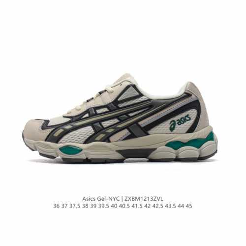公司级 Asicsgel-Nyc复古老爹鞋 单品 亚瑟士asicstiger 新款休闲鞋 厚底街头运动休闲鞋，Asics亚瑟士推出全新gel-Nyc，彰显纽约都