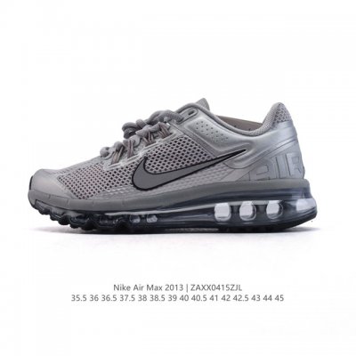 公司级 耐克 Nike Air Max 系列经典人气单品强势回归。Nike Air Max 2013 男女子气垫运动鞋 厚底增高跑步鞋，延续以往的时尚格调和运动