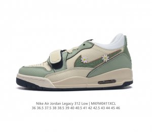 耐克 Aj 乔丹 Air Jordan Legacy 312 男女士低帮运动鞋百搭篮球鞋。酷炫混搭，谁人不爱？Air Jordan Legacy 312 Low
