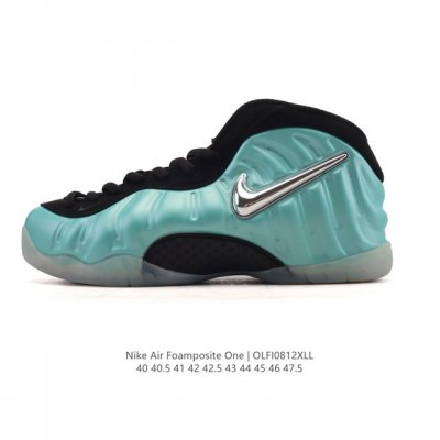 公司级 耐克Nike Air Foamposite One 男鞋 时尚运动鞋潮篮球鞋，它是一双内场的后卫战靴，97年1月份首期发行，使用Foamposite一次