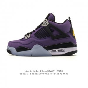 公司级 耐克 Nike Air Jordan 4 Retro Og迈克尔 乔丹Aj4代乔4 低帮复古休闲运动文化篮球鞋。秉承轻量化的速度型篮球鞋设计思想完成设计