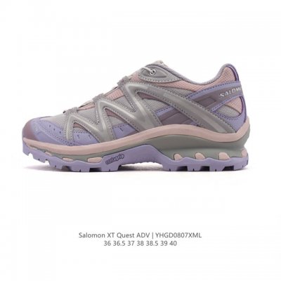 新品公司级 Salomon萨洛蒙 Xt-Quest 潮流 低帮 户外功能鞋徒步鞋 女款 Salomon Xt-Quest Gtx是一款专为户外运动设计的多功能徒