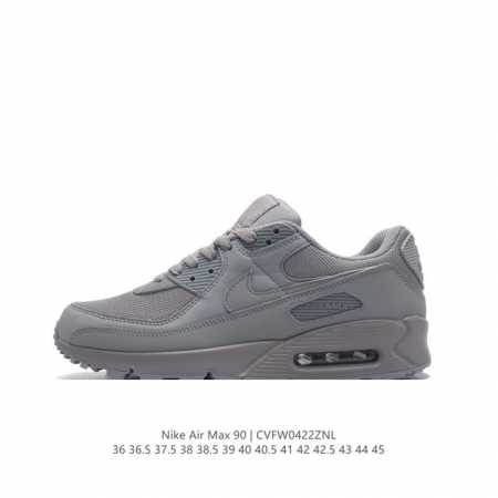 Nike耐克运动鞋 Air Max 90 健身运动跑鞋休闲鞋 复古风十足！Air Max 90 作为 Nike 旗下最经典的鞋型之一，凭借着百搭的造型，获得众多 - 点击图像关闭