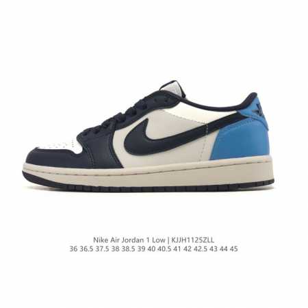 真标 耐克 乔丹Air Jordan 1 Low Aj1 乔1 乔丹1代Aj1 低帮复古文化休闲运动篮球鞋。该鞋款从 1985 年元年款汲取设计灵感，焕新演绎简 - 点击图像关闭