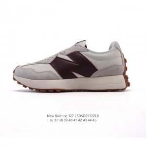 真标 Nb 新百伦 New Balance 327系列复古休闲运动慢跑鞋时尚男女运动鞋 以更纯粹的复古风格设计打造的全新造型 侧身还以解构设计，将 N 字标志以