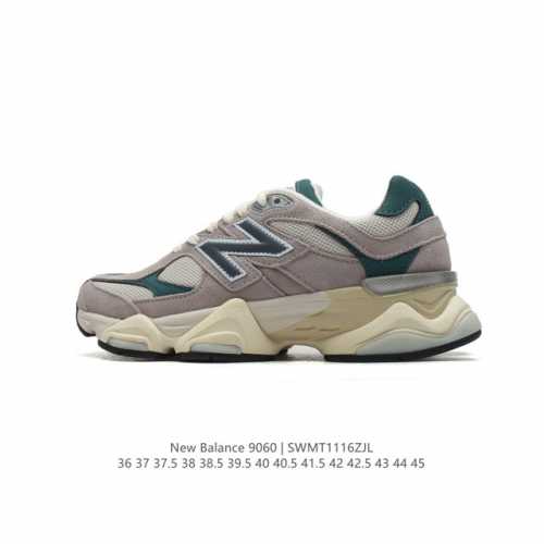 公司级 Nb 新百伦 New Balance Nb9060小象蹄男女款9060舒适百搭老爹鞋。全新 9060 款式将经典风格与现代设计融合到日常多功能性中。 9