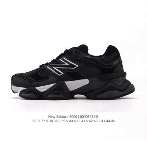 公司级 Nb 新百伦 New Balance Nb9060小象蹄男女同款9060舒适百搭老爹鞋 全新 9060 款式将经典风格与现代设计融合到日常多功能性中 9