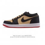 真标 耐克 乔丹Air Jordan 1 Low Aj1 乔1 乔丹1代Aj1 低帮复古文化休闲运动篮球鞋。从1985 年面世的元年款汲取设计灵感，采用简洁大方
