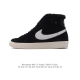 真标 秋冬新款 加绒加厚 耐克nike Blazer Mid Vintage Suede 复古经典中高帮开拓者 复刻卫冕高帮 颇具辨识度的nike Blazer