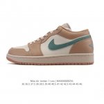 耐克 乔丹Air Jordan 1 Low Aj1 乔1 乔丹1代Aj1 低帮复古文化休闲运动篮球鞋。从1985 年面世的元年款汲取设计灵感，采用简洁大方的经典