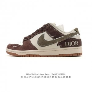 耐克 Nike Dunk Low Retro 运动鞋复古板鞋，作为 80 年代经典篮球鞋款，起初专为硬木球场打造，后来成为席卷街头的时尚标杆，现以经典细节和复古