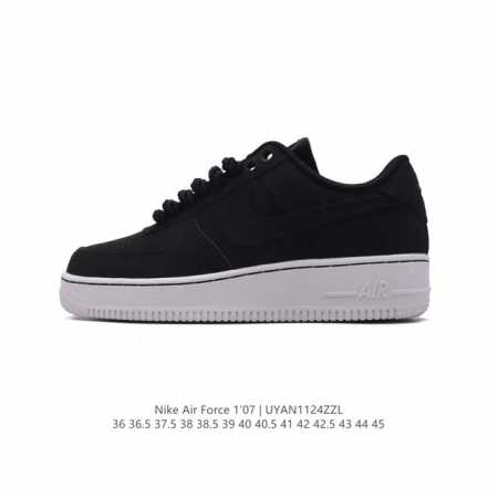 耐克 Nike Air Force 1 '07 Low 空军一号含气垫 小白鞋 低帮百搭厚底增高休闲运动板鞋。柔软、弹性十足的缓震性能和出色的中底设计，横跨复古 - 点击图像关闭