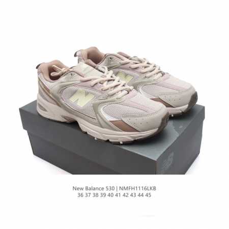 新百伦 Nb530 New Balance 530 复跑古鞋 厚底增高老爹鞋 缓震运动慢跑鞋。Nb530这鞋双确实是nb家经复典古款式之一，以全科新技诠释，成打 - 点击图像关闭