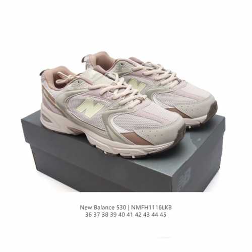 新百伦 Nb530 New Balance 530 复跑古鞋 厚底增高老爹鞋 缓震运动慢跑鞋。Nb530这鞋双确实是nb家经复典古款式之一，以全科新技诠释，成打
