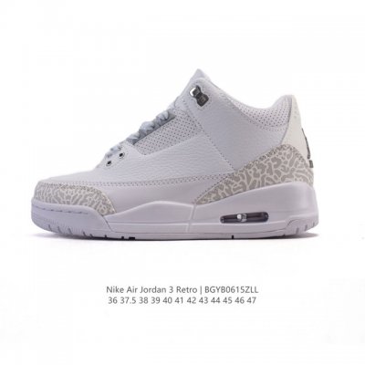 耐克 乔丹 Aj3 耐克 Nike Air Jordan 3 Retro Se 乔3 复刻篮球鞋 乔丹3代 三代 男女子运动鞋，作为 Aj 系列中广受认可的运动