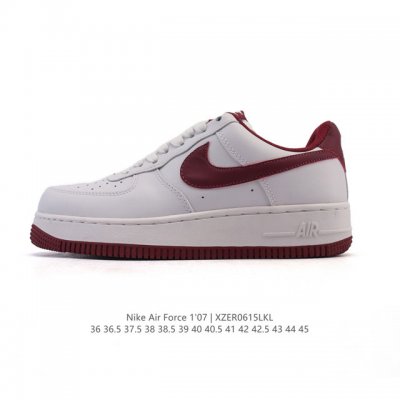 耐克 Nike Air Force 1 '07 Low 2025新年新款 蛇年限定 空军一号含气垫 小白鞋 低帮百搭厚底增高休闲运动板鞋。柔软、弹性十足的缓震性