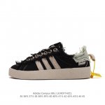 真标 Adidas 阿迪达斯 男女鞋真标半码制，原楦开发版型，采用棉质帆布组合环保纤维革鞋面材质，原档案开发铝楦楦型，正确硫化组合鞋底 每次人气都不低澳洲时尚品