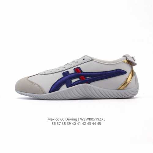 新品 #Onitsukatiger##鬼塚虎#全新Mexico 66 Driving运动板鞋 德训鞋 鬼冢虎66鞋款 小白鞋，驾乘新宠！鬼冢虎的Mexico 6