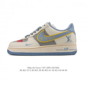 公司级 Af1耐克 Nike Air Force 1 ‘07 Low 空军一号 厚底增高百搭运动板鞋 原楦头原纸板 打造纯正空军版型，专注外贸渠道 全掌内置蜂窝