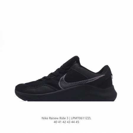 耐克 Nike 经典男士跑步鞋renew Ride 3轻质透气运动鞋缓震舒适百搭老爹鞋。当菜单上有日常跑步时，Nike Renew Ride 3 会提供平稳柔软 - 点击图像关闭