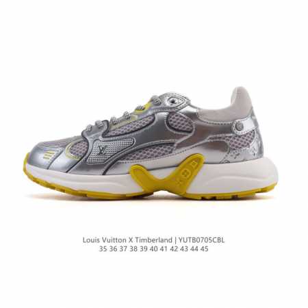 公司级 Timberland添柏岚 天伯伦 Louis Vuitton路易威登联名 运动跑步鞋 户外休闲潮流系列 厚底增高老爹鞋，搭配防臭防腐鞋垫，给您完美的穿 - 点击图像关闭