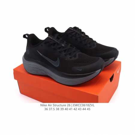 新品 耐克 Nike Zoomstructure 26运动舒适减震防滑耐磨低帮碳板训练跑步鞋男女款厚底增高老爹运动鞋，这款跑鞋专为热爱跑步、追求稳定与缓震效果的 - 点击图像关闭