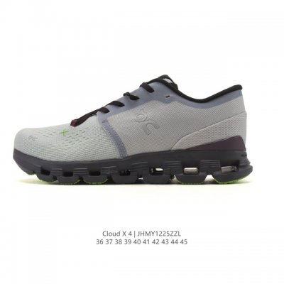 新鞋上脚｜昂跑Cloud X4 运动跑步鞋！X 形 Speedboard 速度板，为跑步注入灵活动力，中底 Helion Superfoam 泡棉提供柔和的触地