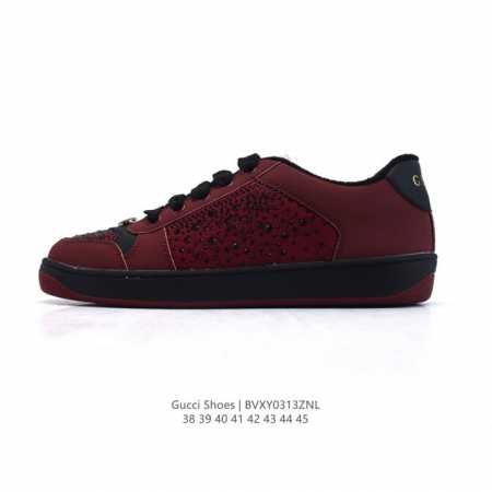210 【公司级】Gucci 古驰 百搭休闲运动板鞋。明星同款 小红书爆款 闪钻鞋面 小白鞋 厚底增高男士运动鞋 真标 2025Ss新色，经典高奢品牌Gucci - 点击图像关闭