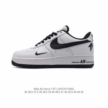 耐克 Nike Air Force 1 '07 Low 空军一号含气垫 小白鞋 低帮百搭厚底增高休闲运动板鞋。柔软、弹性十足的缓震性能和出色的中底设计，横跨复古 - 点击图像关闭