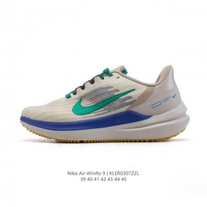 140 耐克 男鞋 Nike Zoom Winflo 9代飞线贾卡轻质透气休闲运动跑步鞋“登月温弗洛9代”稳固贴合，助你专注畅跑。疾速风范，打造日常跑步佳选；轻