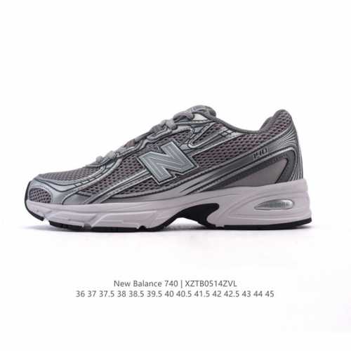 new Balance Mr740 Nb新百伦系列复古老爹风休闲运动慢跑鞋。采用轻质牛剖革拼接透气网眼衬垫织物鞋面材质 T-Beam大底提供足步弓支撑 保持步态
