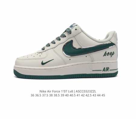 耐克 Nike Air Force 1 07 空军一号 Af 1 低帮 厚底增高百搭 休闲运动板鞋 柔软 弹性十足的缓震性能和出色的中底设计 横跨复古与现代的外 - 点击图像关闭