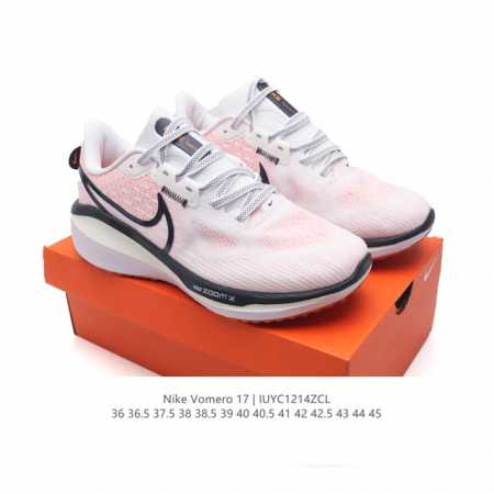 耐克男女同款厚底增高运动老爹鞋 Nike Vomero系列air Zoom Vomero 17 飞线网面徒步运动缓震跑步鞋。全新配色内置双zoom气垫！Vome - 点击图像关闭