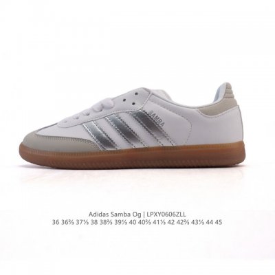 阿迪达斯 德训鞋 Adidas Originals Samba Og Shoes 经典运动鞋小白鞋 T头鞋 男女鞋 彰显休闲摩登风情的时尚经典鞋。它诞生于50年