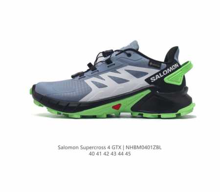萨洛蒙 Salomon Supercross 4 Gtx 男款 户外运动舒适透气防水抓地防滑减震耐磨越野跑鞋 户外轻便机contagrip大底 Xt Wins鞋 - 点击图像关闭