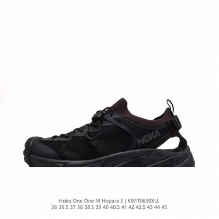 公司级 HOKA ONE ONE Hopara 户外凉鞋 霍帕拉缓震登山徒步越野运动凉拖鞋 Hoka hopara 二代来袭！夏日户外新色彩！#宝藏小众好鞋 # - 点击图像关闭